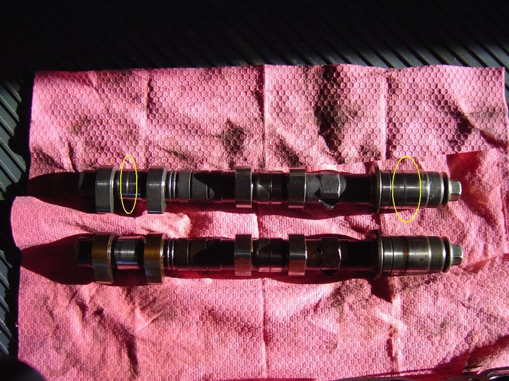 Cam bearing damage are these heads/cams toast? NASIOC